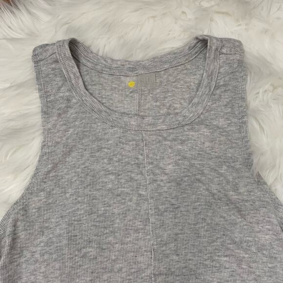 Zella gray modal Favorite Rib tank top - Picture 3 of 9
